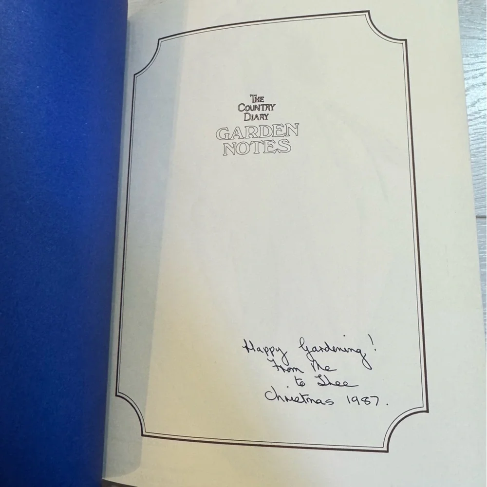 The Country Diary Garden Notes Notebook - Picture 2 of 8